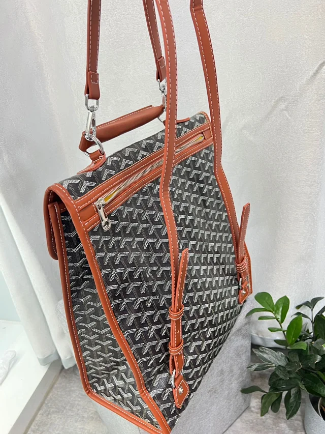 Unbranded Backpacks Top-Handle Flap Backpack with Geometric Pattern product detail image 27
