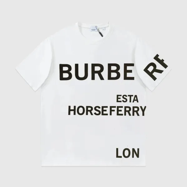 Burberry Horseferry Print T-Shirt White - 1