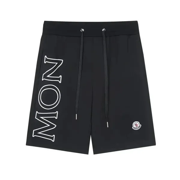 Moncler Logo-Print Swim Shorts Gray - 7