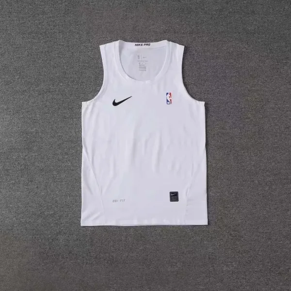 Nike Pro NBA Practice Vest White - 1