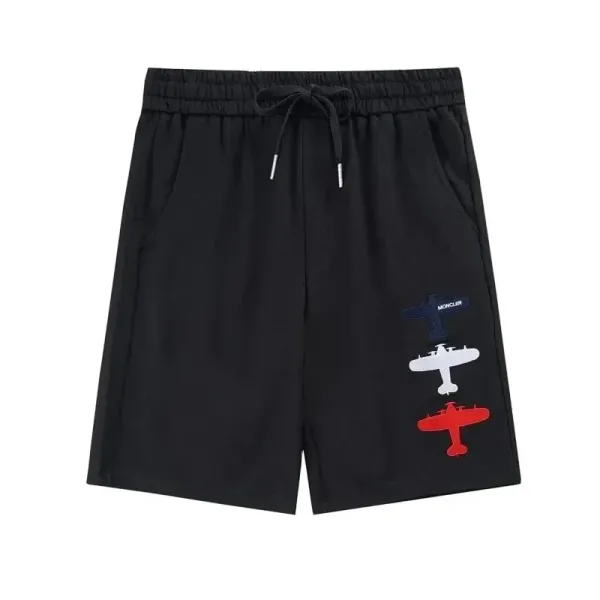 Moncler Logo-Print Swim Shorts Gray - 6