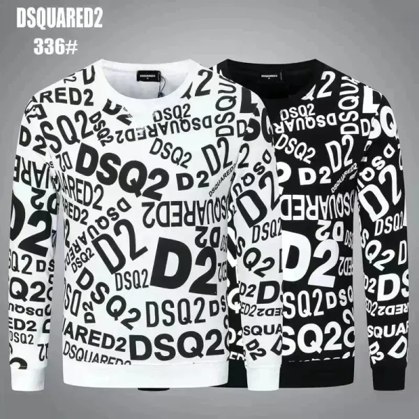 DSQUARED2 D2 All-Over Logo Print Crewneck Sweatshirt - 1
