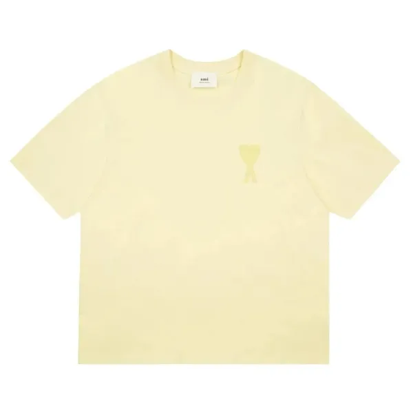 Ami Paris Dragon Embroidery Gray T-Shirt - 9