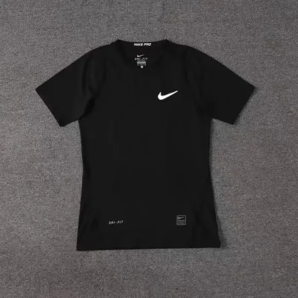 Nike Pro Dri-FIT Black Performance T-Shirt - 1