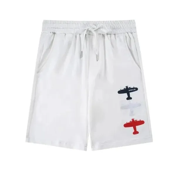 Moncler Logo-Print Swim Shorts Gray - 4