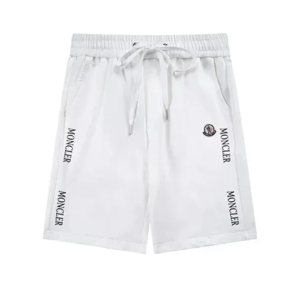 Moncler Logo-Print Swim Shorts Gray - 10