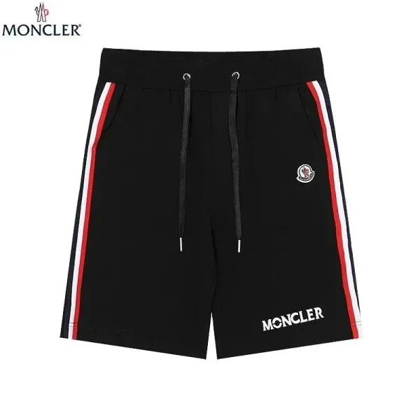 Moncler Logo-Print Swim Shorts Gray - 8