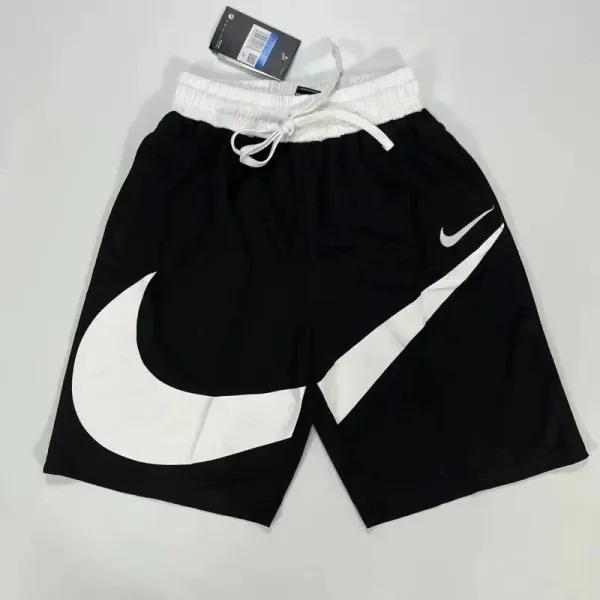 Nike Swoosh Graphic Shorts Black/White - 1