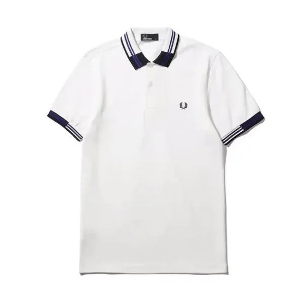 Fred Perry Twin Tipped Polo White - 1