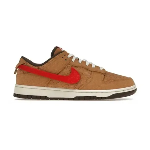 Nike SB Dunk Low Cork Red Sneakers - 1