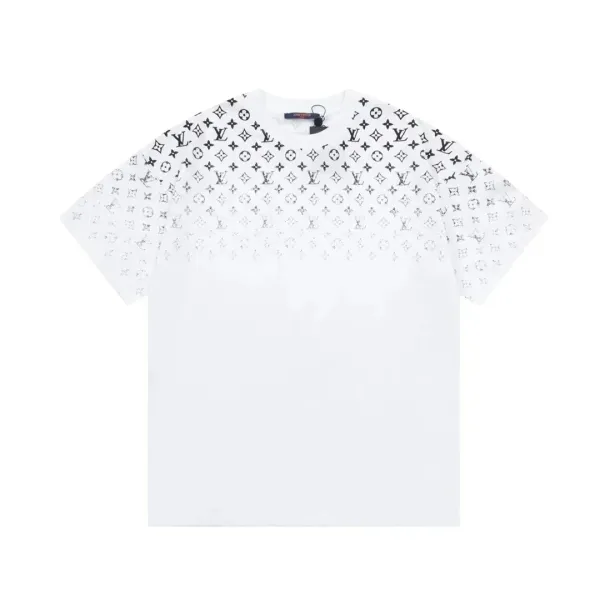 Louis Vuitton Monogram Gradient T-Shirt White - 1