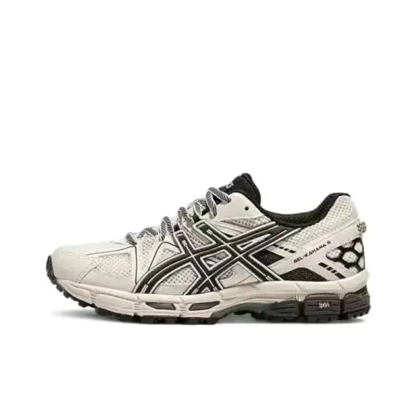 Asics Gel-Kayano 5 White Black Running Shoes - 1