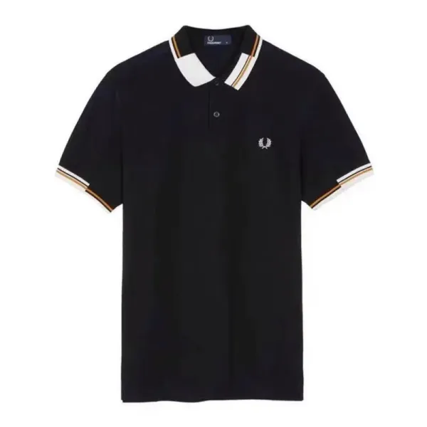 Fred Perry Twin Tipped Polo Navy - 1
