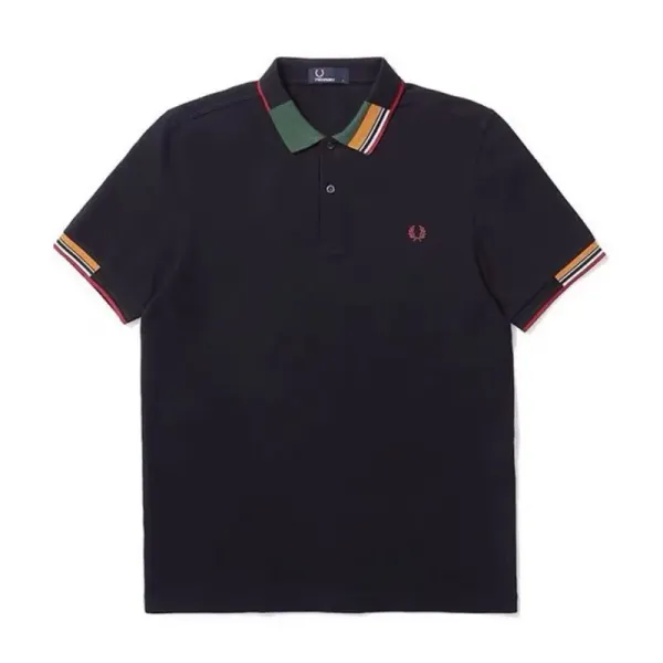 Fred Perry Twin Tipped Polo Navy - 1