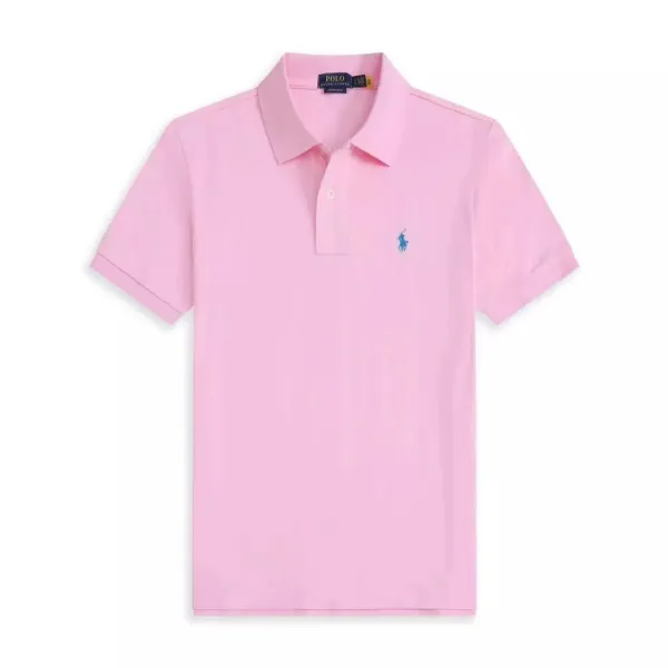 Ralph Lauren Classic Fit Polo Pink Polo - 1