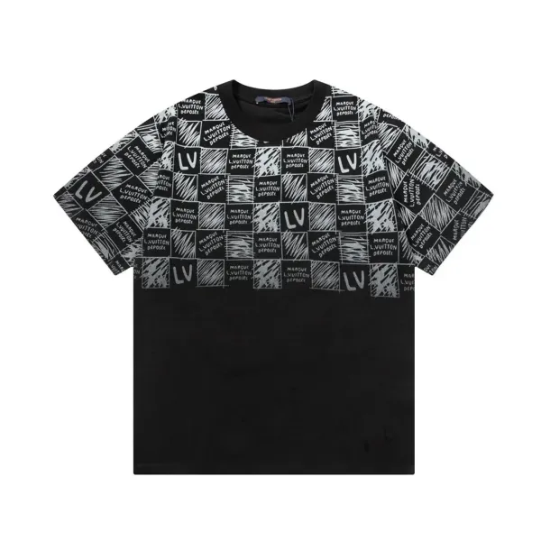 Louis Vuitton x Takashi Murakami Monogram Graffiti T-Shirt Black - 1