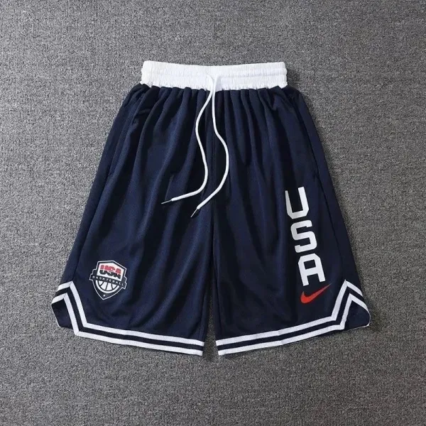 Nike Dry Elite Basketball Shorts White/Black - 6