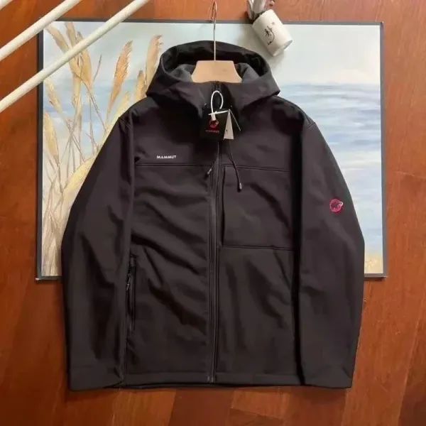Mammut Nordwand Softshell Jacket Black Outerwear - 1