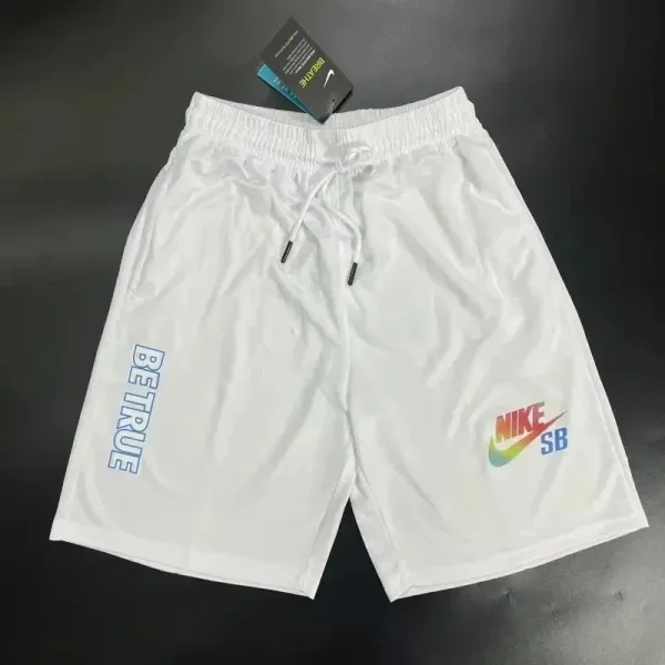 Nike SB Be True Rainbow Shorts White - 1