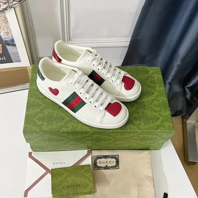 Gucci Sneakers Ace low-top Web stripe product detail image 14