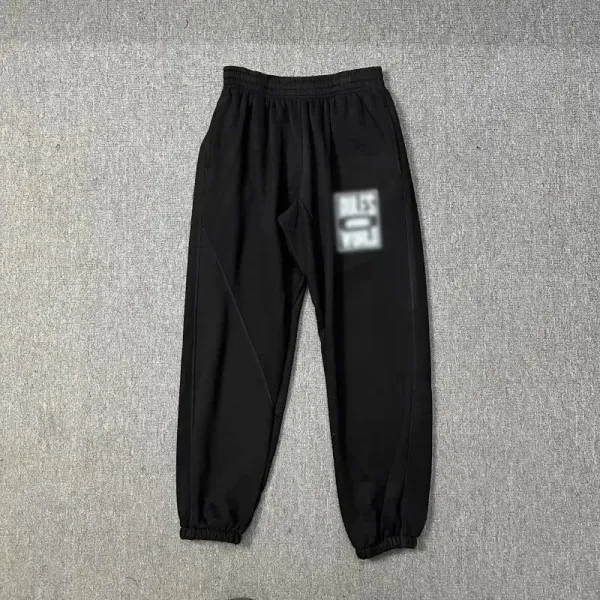 Off-White Industrial Logo Black Sweatpants - 1