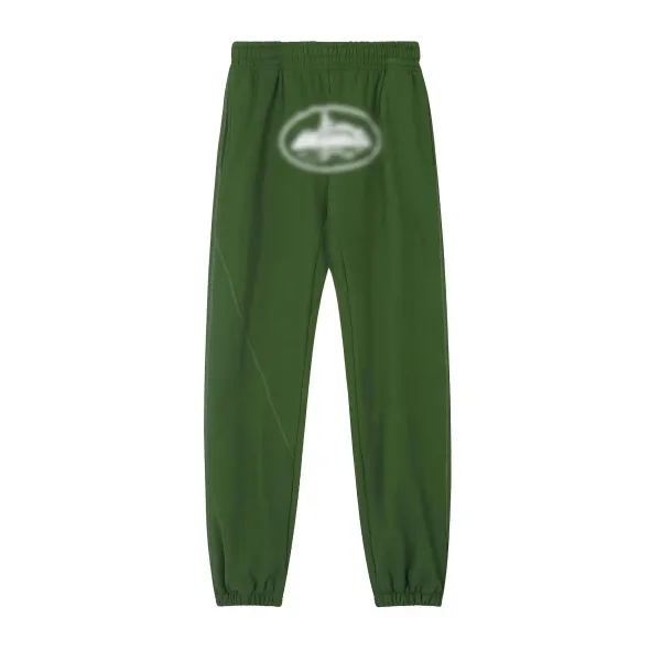 Off-White™ Industrial Logo Sweatpants Army Green - 1