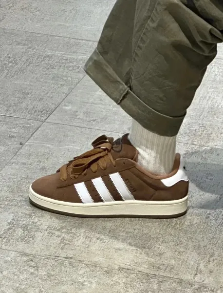 Adidas Campus Pink Suede Sneakers - 11