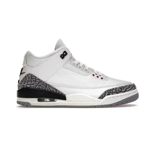 Air Jordan 3 Retro White Cement Sneakers - 1
