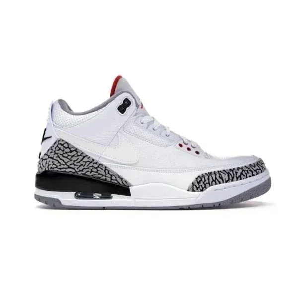 Air Jordan 3 White Cement Sneakers - 1