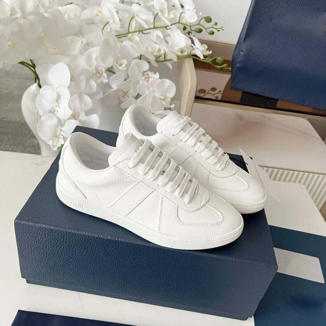 Retro Military Training Shoe Cow Leather Board Shoe photo 5