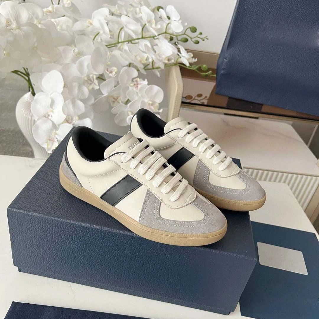 Retro Military Training Shoe Cow Leather Board Shoe photo 3