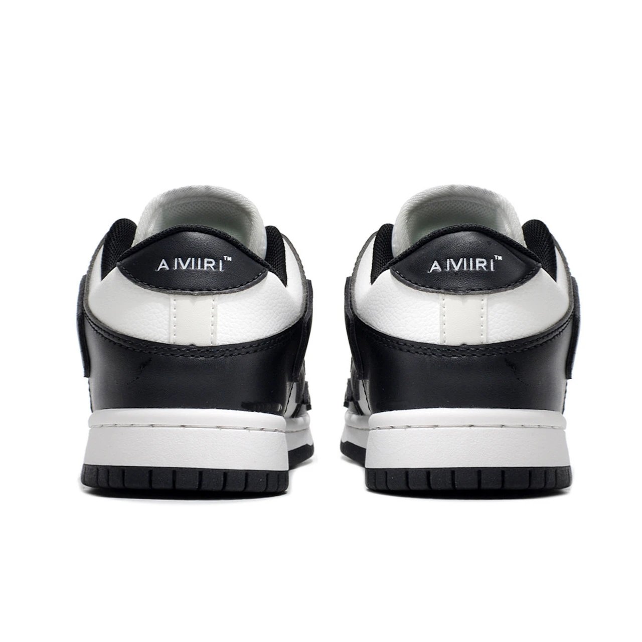 Vans Sk8-Mid Bones Black/White Skateboard Shoes - 17