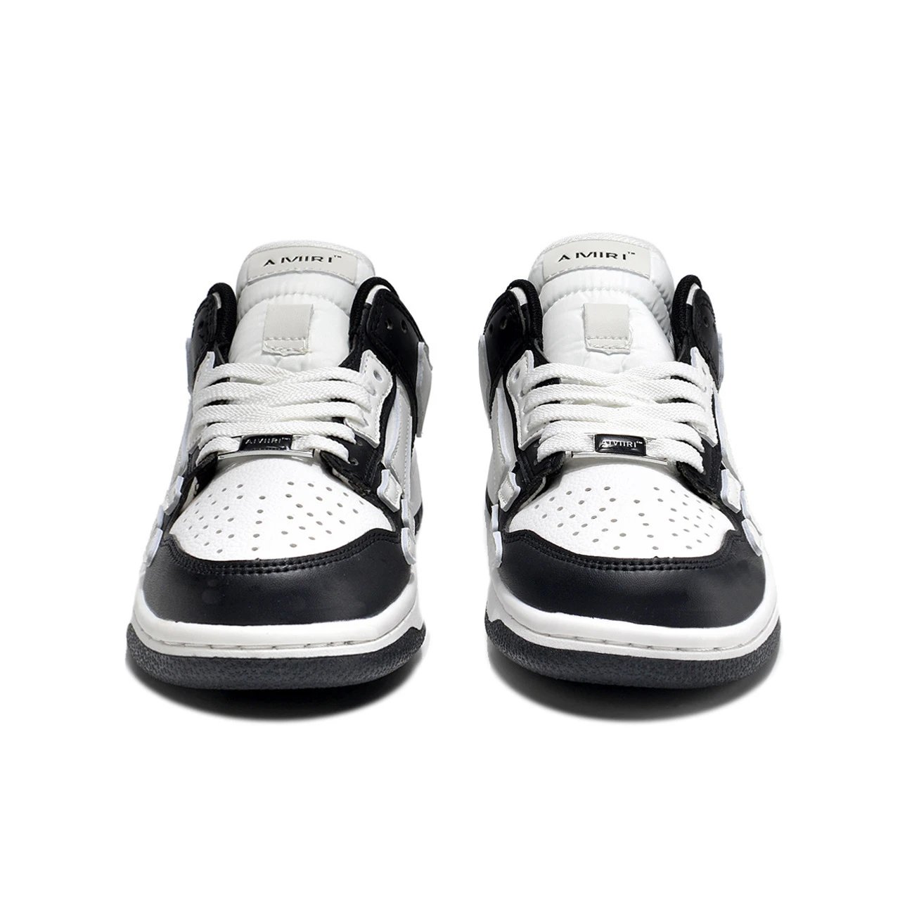 Vans Sk8-Mid Bones Black/White Skateboard Shoes - 20