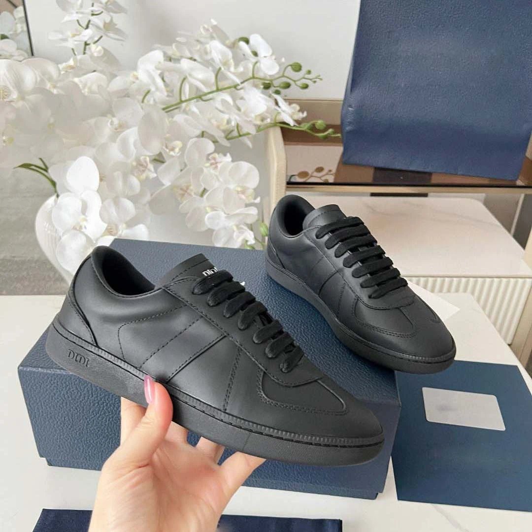 Retro Military Training Shoe Cow Leather Board Shoe photo 4