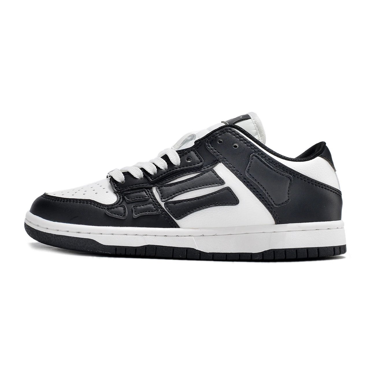 Vans Sk8-Mid Bones Black/White Skateboard Shoes - 15