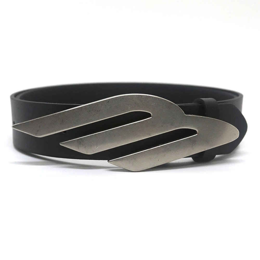 3 Belt Trendy New Buckle Belt Jeans Skirts Accessories Fashion Versatile Personalized Hip Hop Belt M Factory Direct Sales