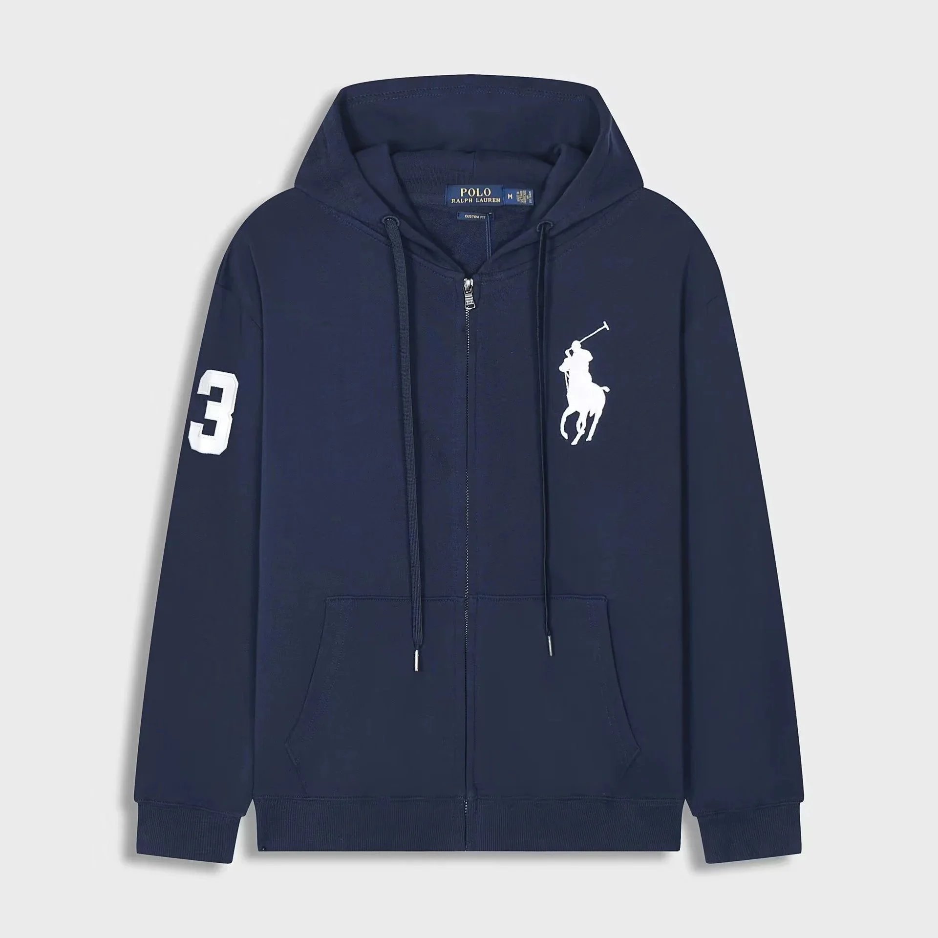 Big Pony Zip-Up Royal Blue