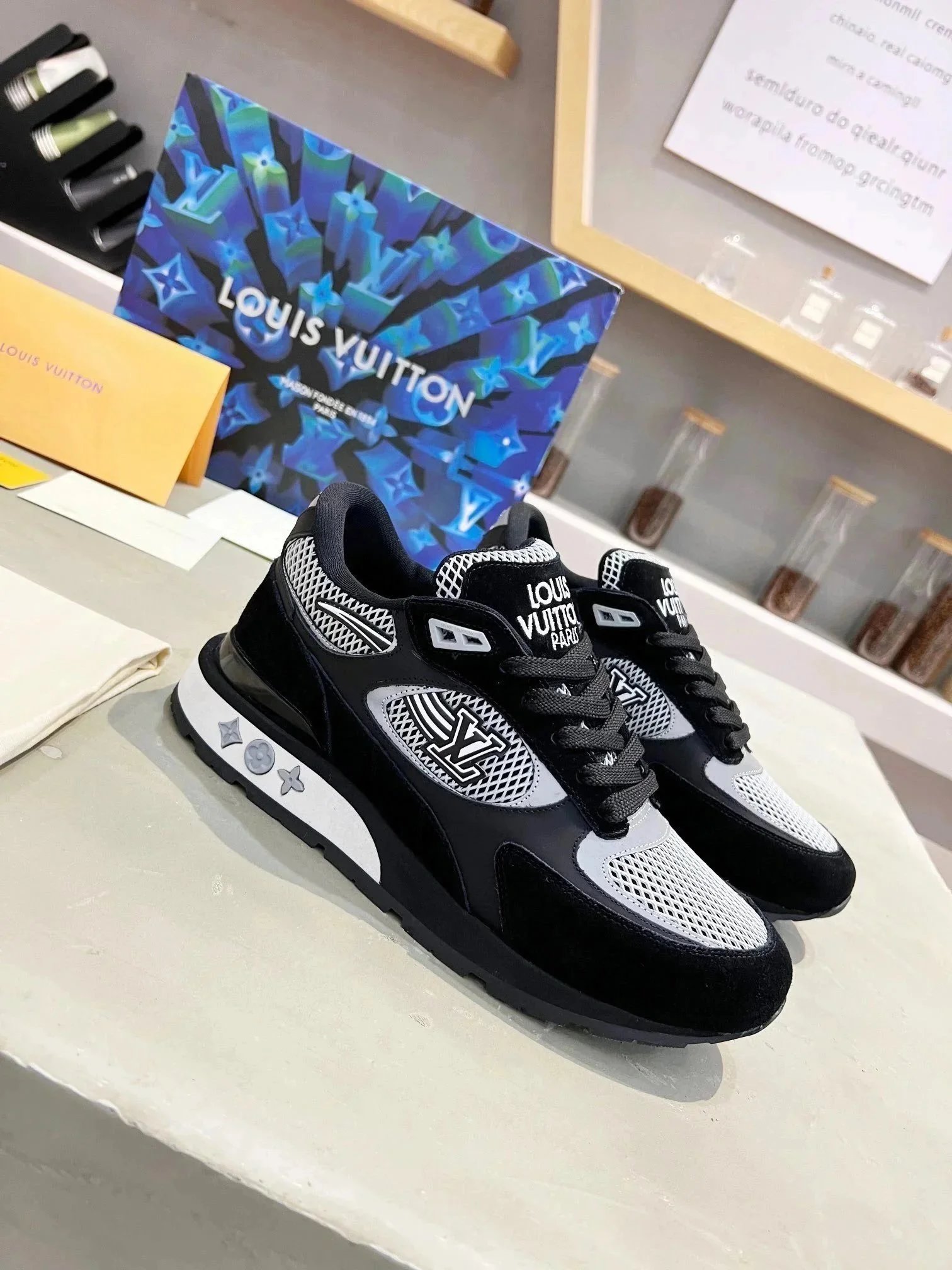 L * L * shoes run2 cowhide sports shoes