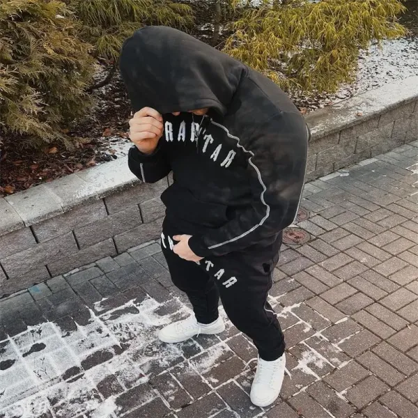 Trapstar Arch Logo Gray Sweatpants - 7