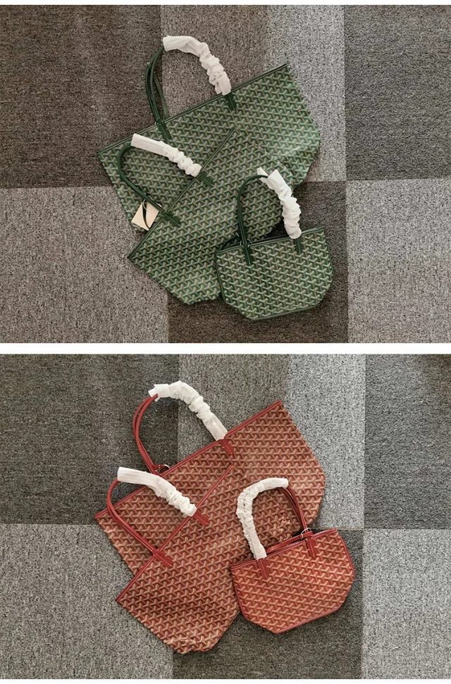 Goyard Handbags Goyardine patterned tote bag product detail image 26