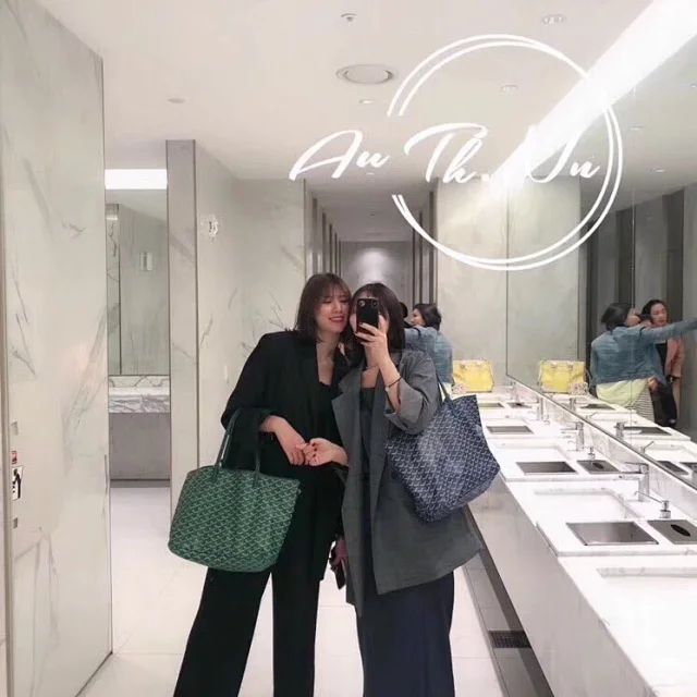Goyard Handbags Goyardine patterned tote bag product detail image 20