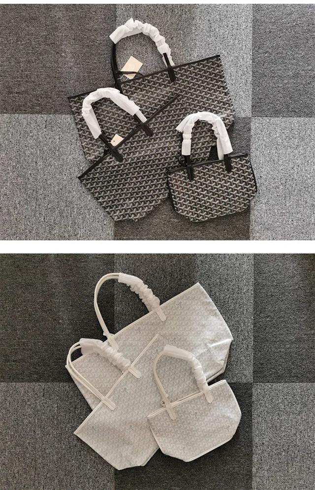 Goyard Handbags Goyardine patterned tote bag product detail image 25