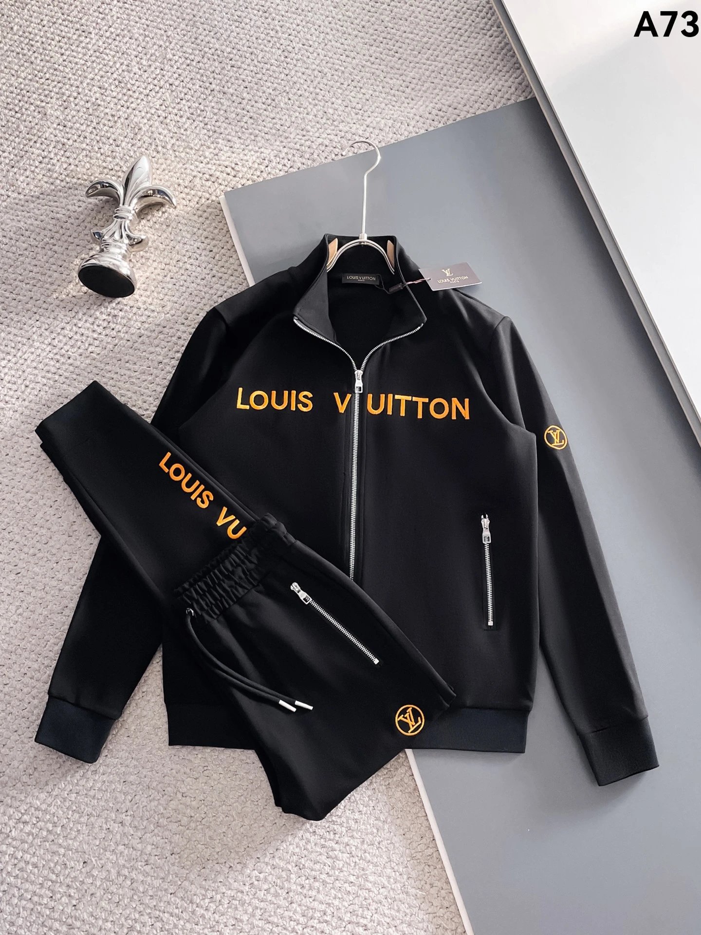 Dolce & Gabbana Tracksuits Zip-up track jacket and jogger set image 7