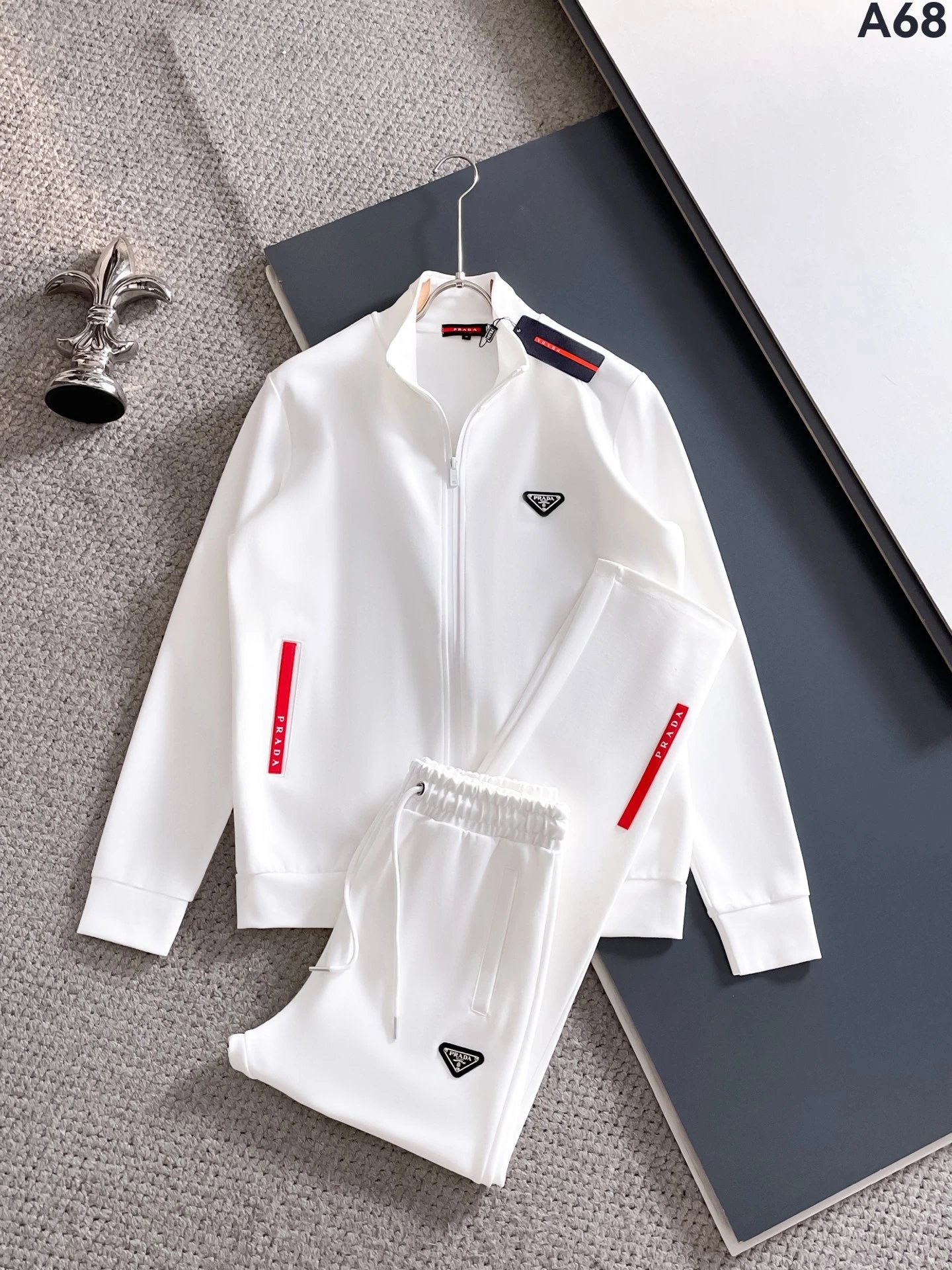 Dolce & Gabbana Tracksuits Zip-up track jacket and jogger set image 13
