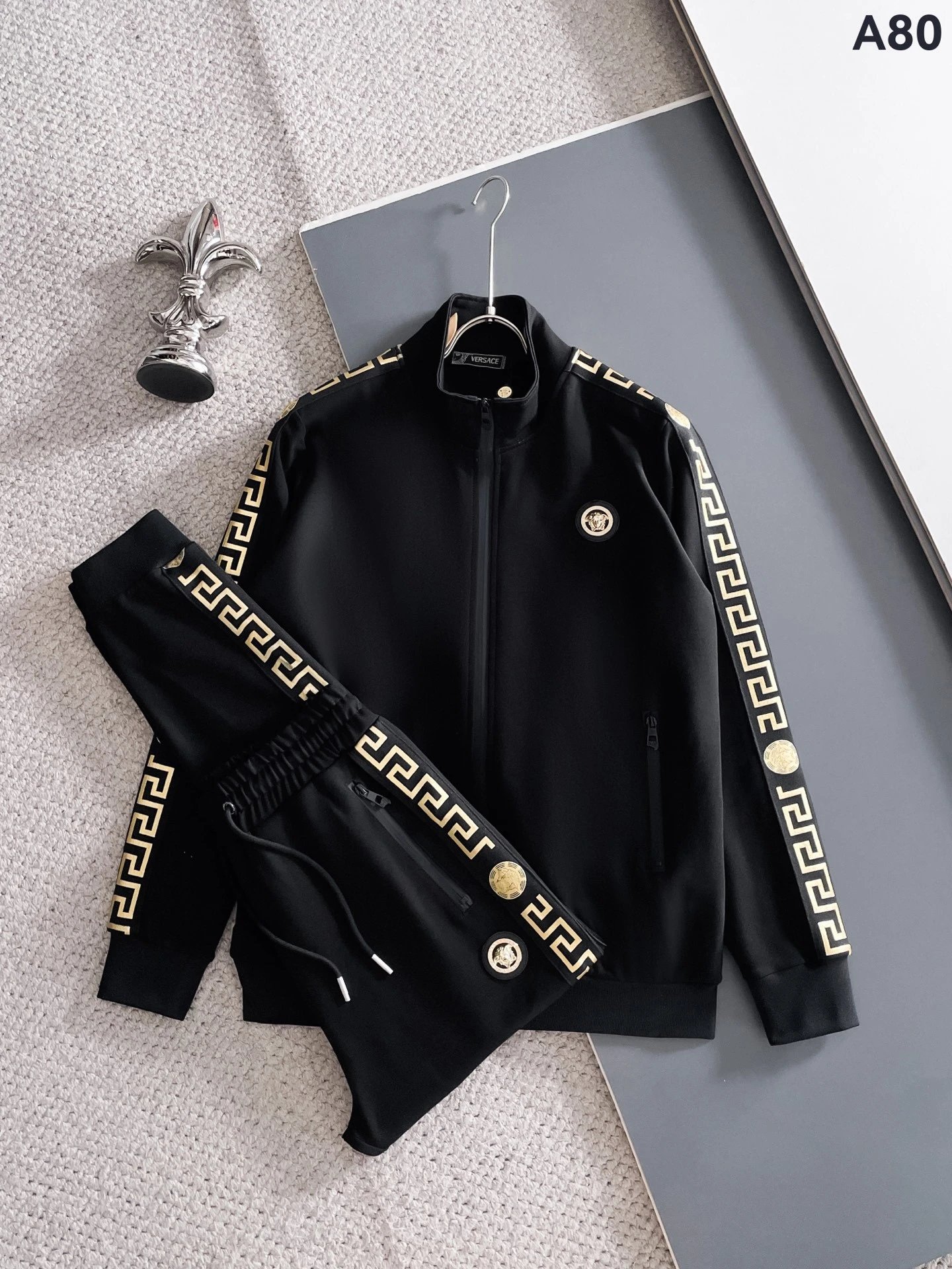 Dolce & Gabbana Tracksuits Zip-up track jacket and jogger set image 9