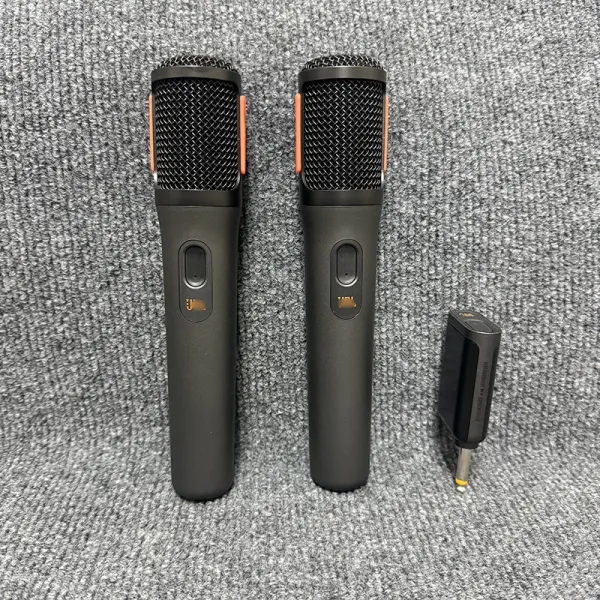JBL Wireless Microphone Set Black Electronics - 7