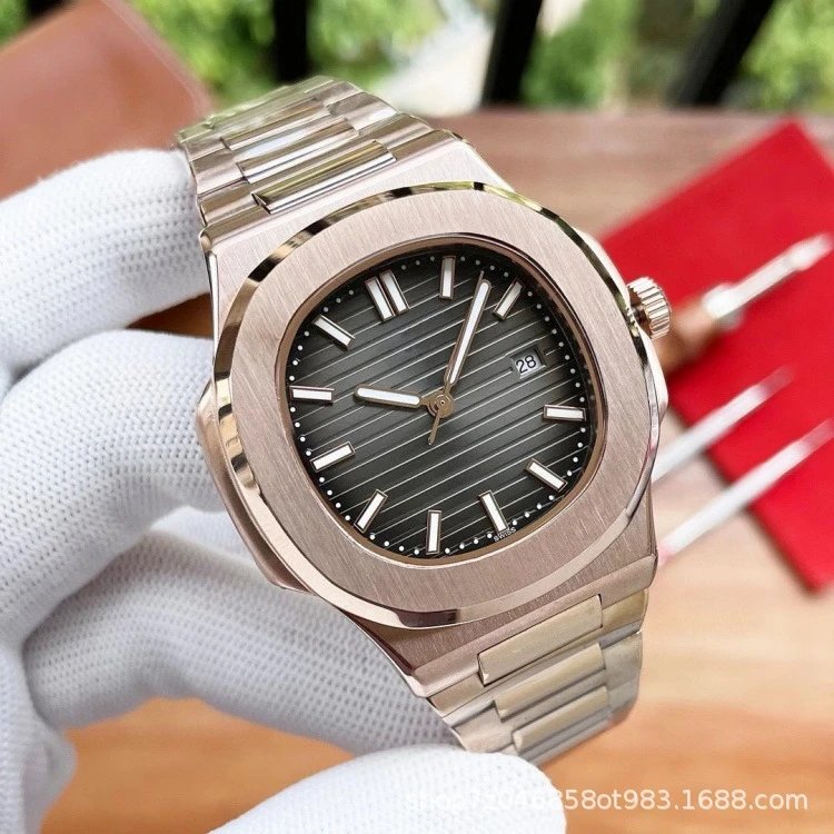 Rose Gold Gray Dial