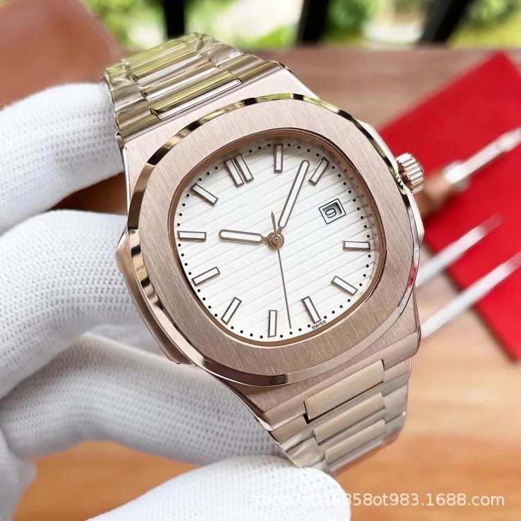Rose Gold White Dial