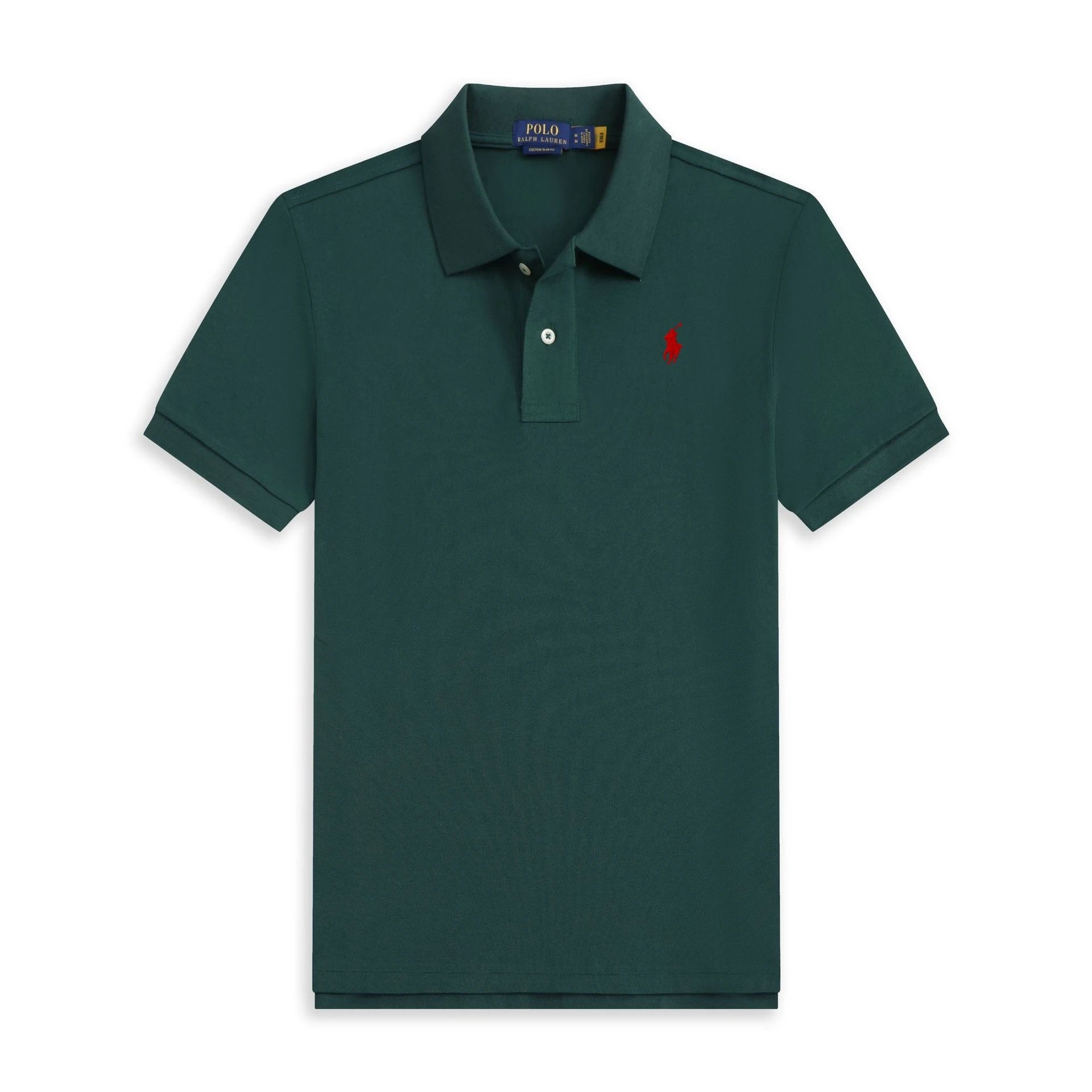 Dark Green - Red Logo