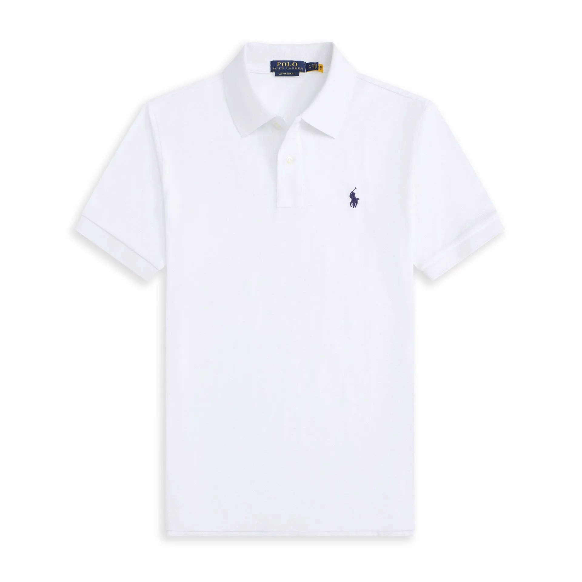 White - Royal Blue Logo